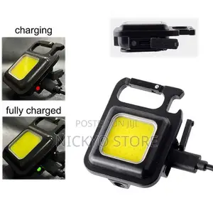 Mini Rechargeable Led Work Light With Carabiner Hook