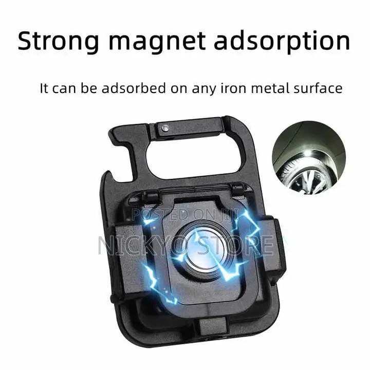 Mini Rechargeable Led Work Light With Carabiner Hook