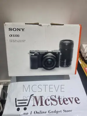 Sony A6100 Camera With 16 - 50MM and 55 - 210MM Lenses