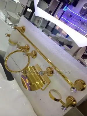 Gold Bath Room Accessories