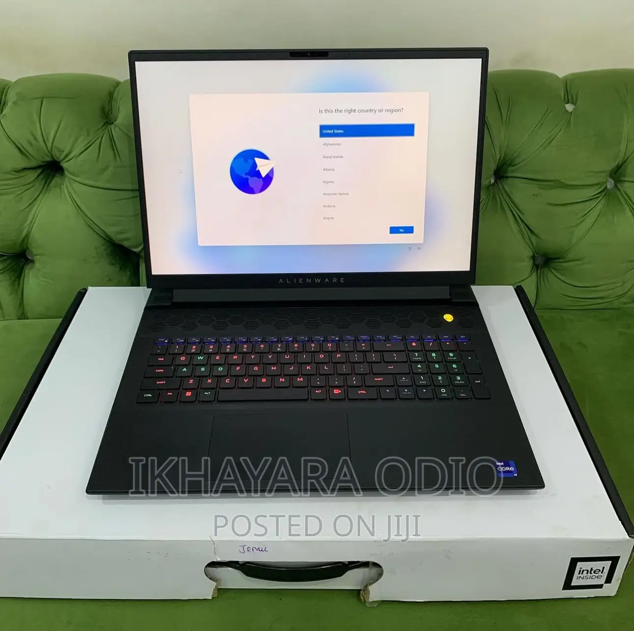 Laptop Dell Alienware M16 R1 24GB Intel Core i9 SSD 1T