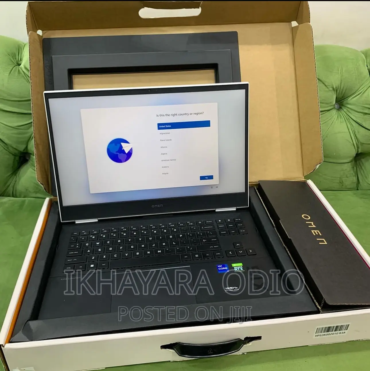 Laptop HP Omen 16 16GB Intel Core I7 SSD 1T