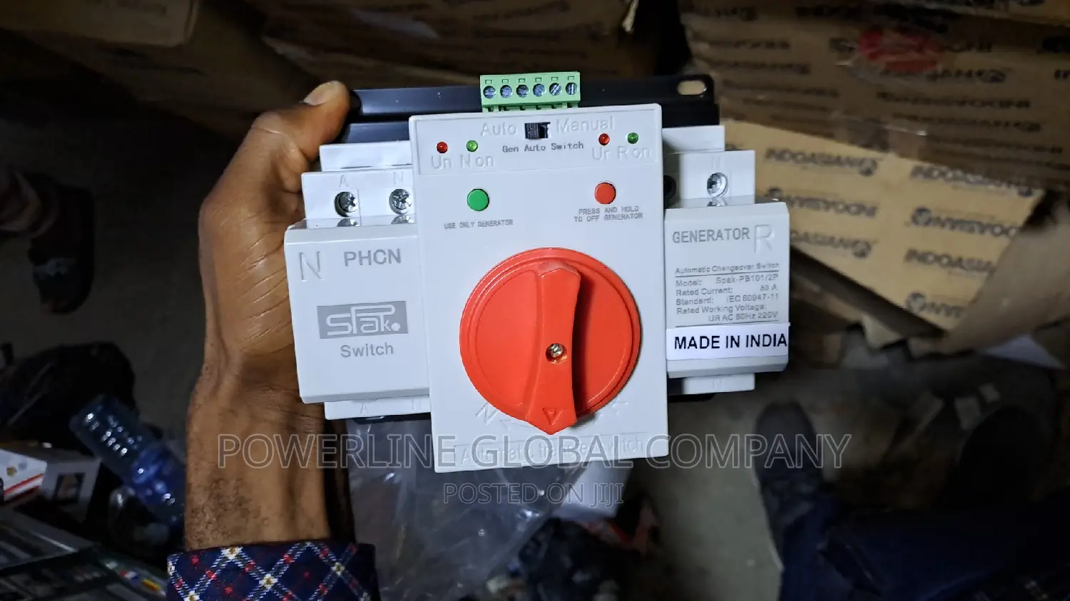 63amps Single 2p Automatic Change Over for Home's/ Offices
