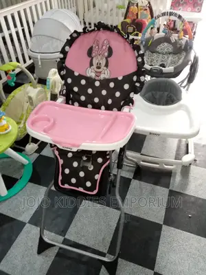 US Used Minnie Mouse Baby Feeding High Chair in Excellent