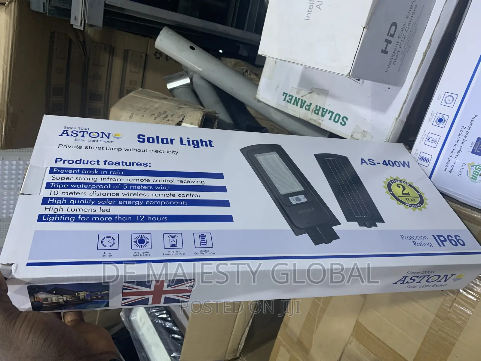 400w Full LED Aston Solar Street Light