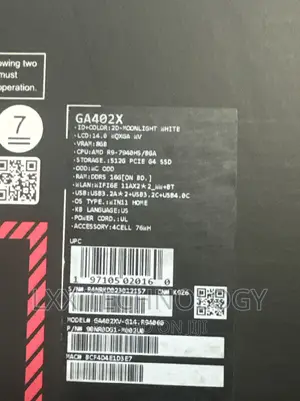 New Laptop Asus ROG Zephyrus G14 16GB AMD Ryzen 9 SSD 512GB