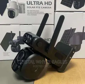 Dual Lens 10x Zoom 4g Solar PTZ Camera With Auto Tracking