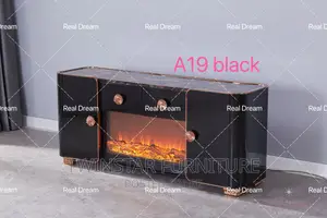 Modern Electric Fireplace Tv Stand With Drawers