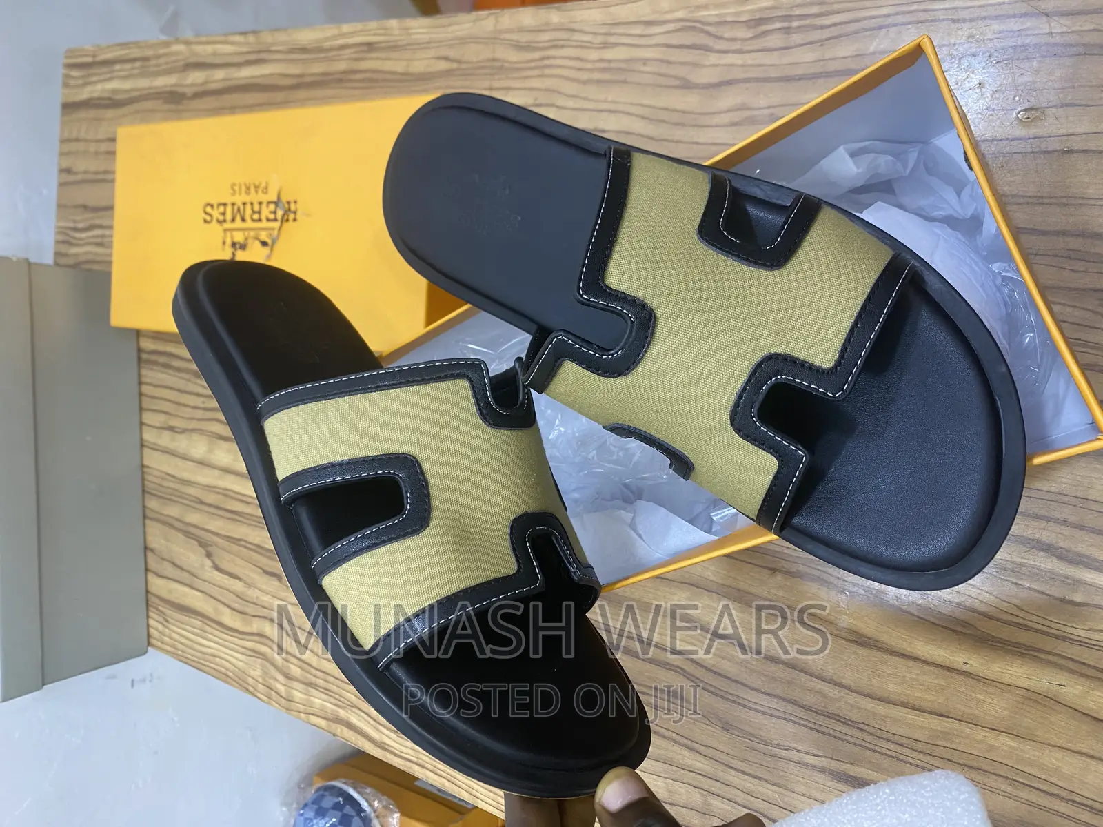 Original Hermes Leather Palm