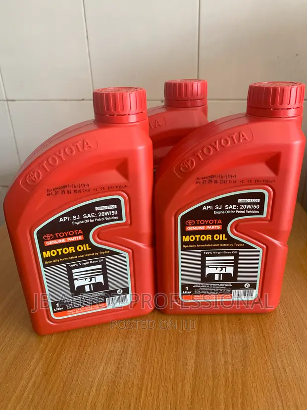 Toyota 20w-50 Motor Oil Liter in Enugu Vehicle Parts