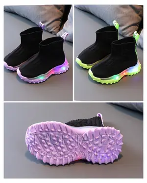 Boy's Girl's Socks Sneakers Boots With Led Lights