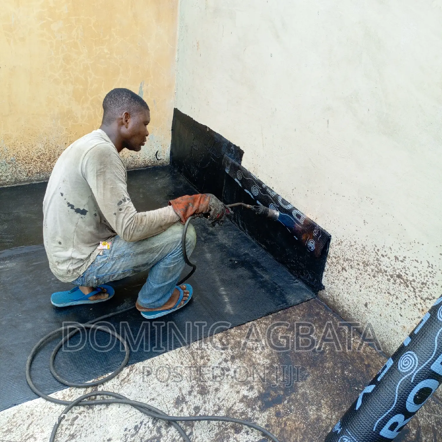 Earnest Waterproofing Installer