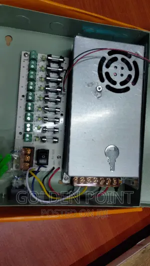 CCTV Power Supply Unit -9 Way -5v -10a -9 Channel