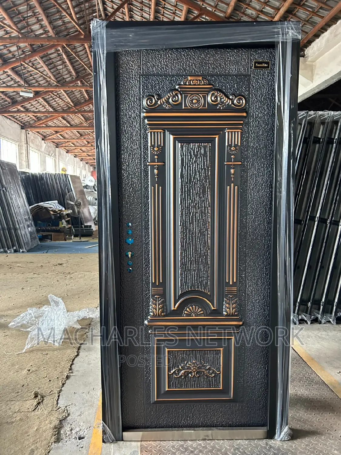 3ft German Copper Cast Security Door CS10