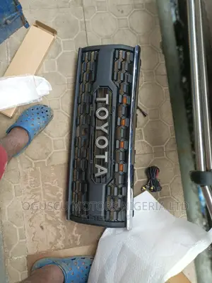 Front Grille Prado 2018 Model With Toyota Logo