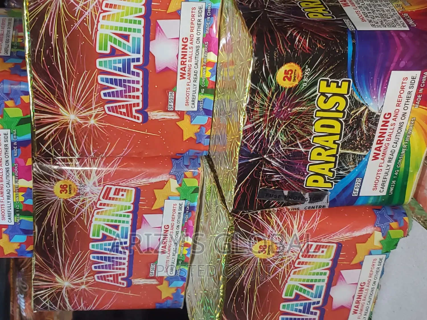 Fireworks. 36 Shots