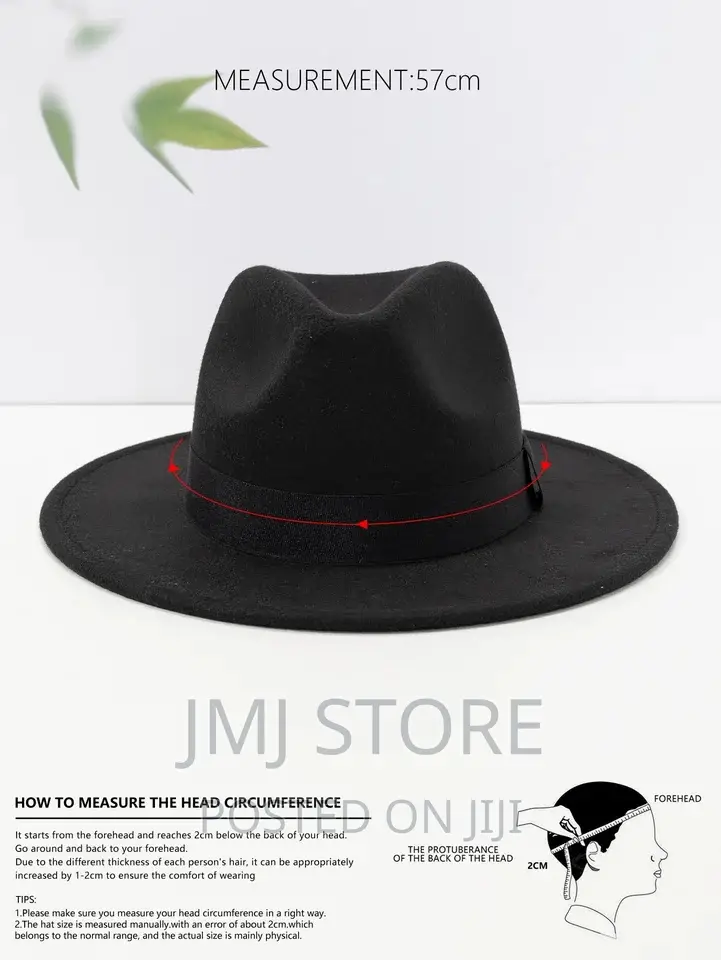 Fedora Hat for Unisex