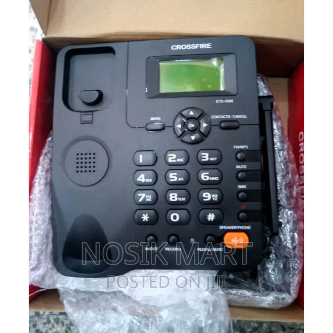 Crossfire Dual SIM GSMFixed Wireless Landline Phone in Ikeja Home