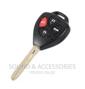 Toyota 3+1 Button Remote Key Replacement Shell Case (Blade)