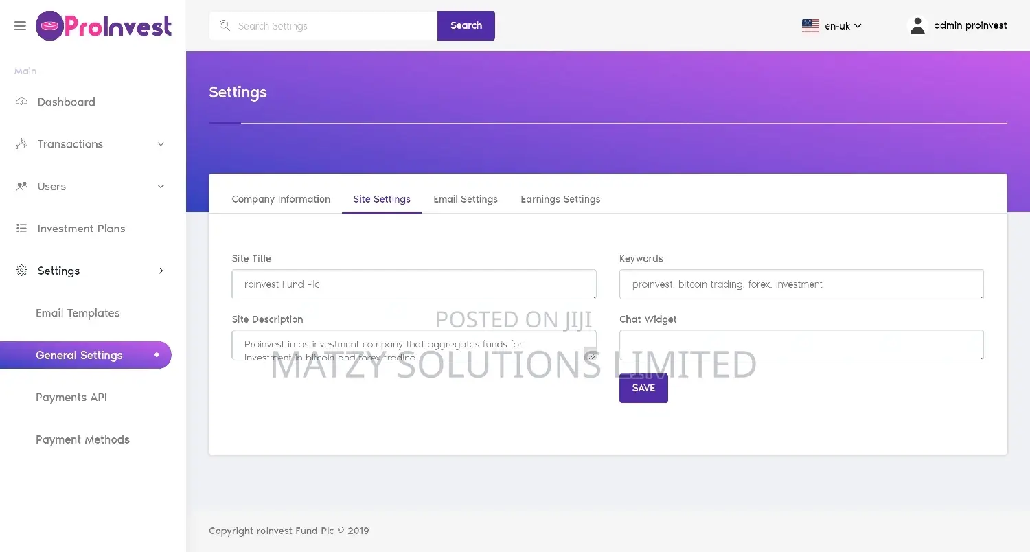 Cryptocurrency And Online Investment Platform PHP Script
