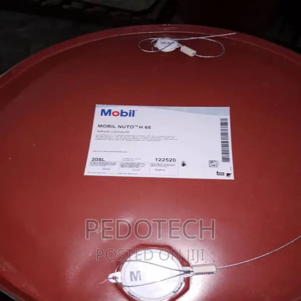 Mobil Nuto H 68 Hydraulic Oil in Apapa Manufacturing Materials