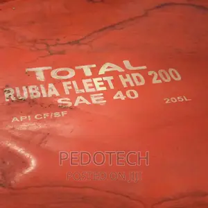 Total Rubia Fleet Hd 200 Sae 40 Diesel Engine Oil