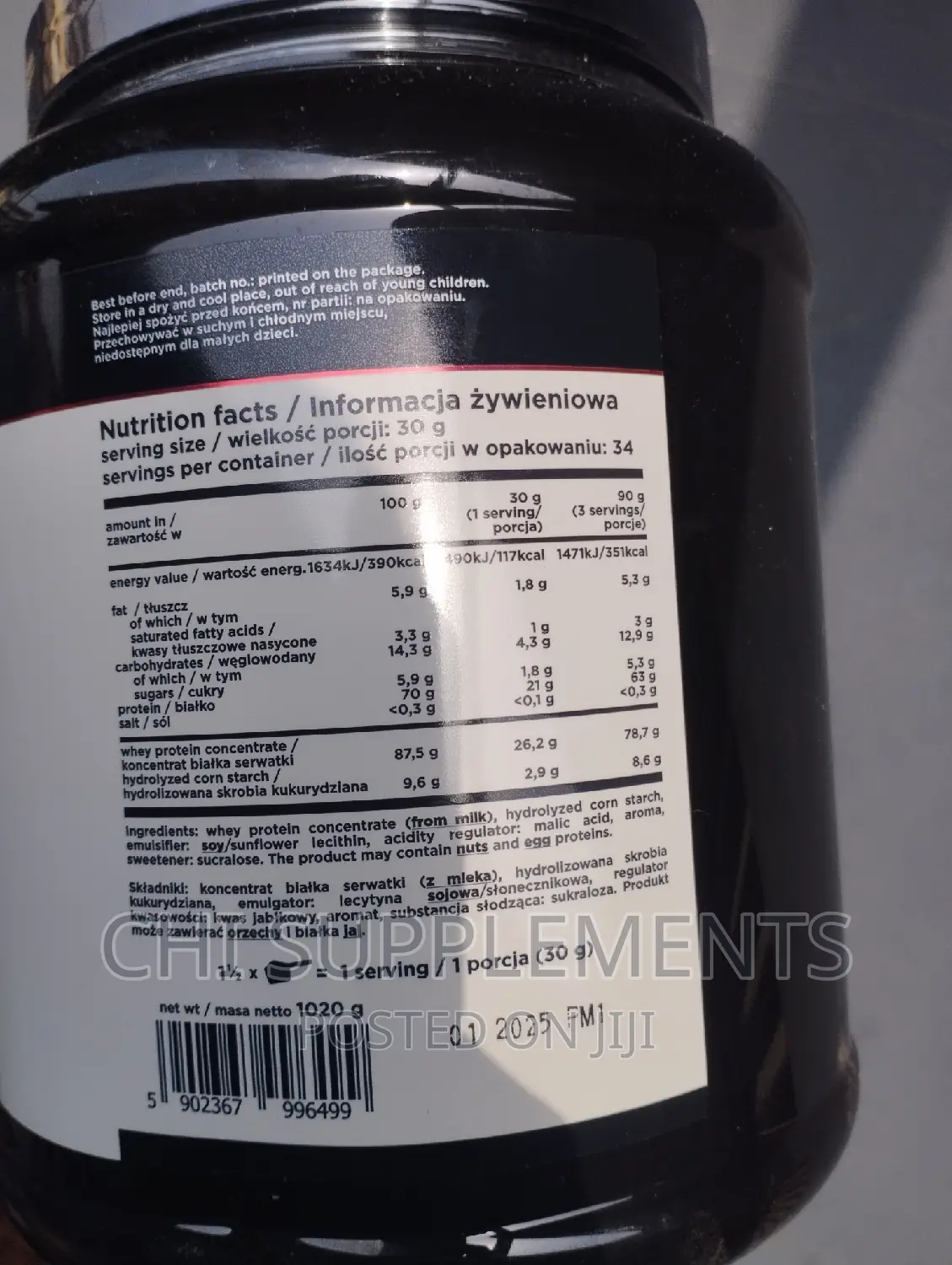 Red Support Whey One