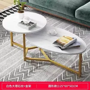 Faux Marble Center Table