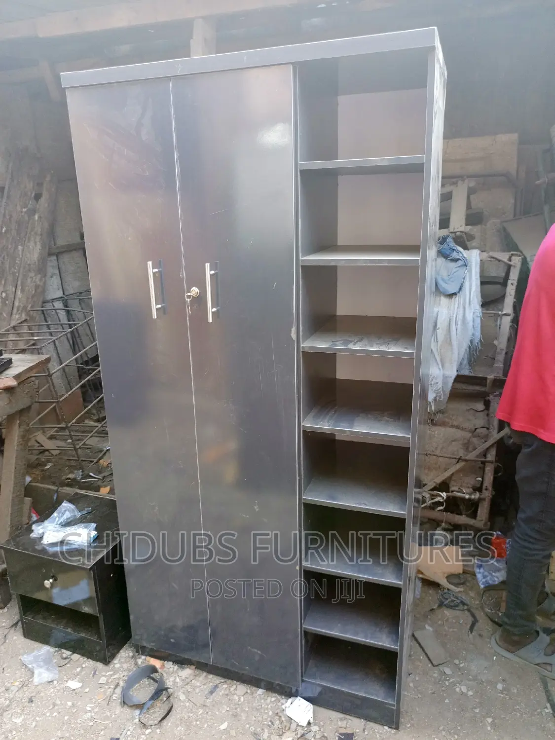 Quality 3by6 Wardrobe Without Open Shelf