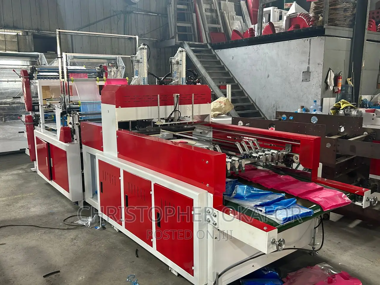 Cutting Sealing and Punching Bag Machine