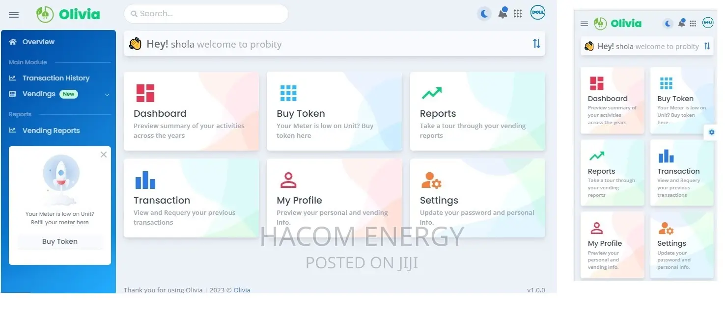 Power Utility Software Platfrom (STS Compliant)