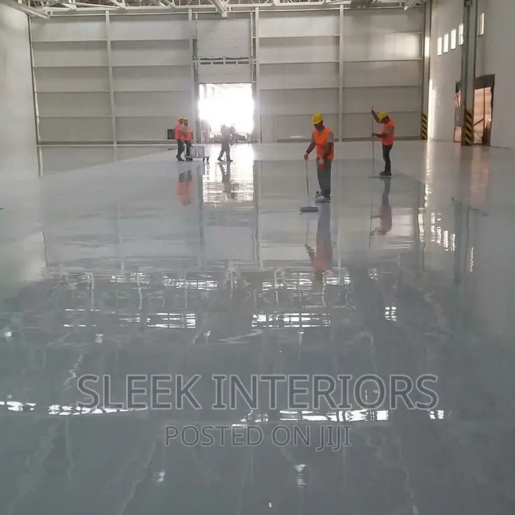 Forklift Supported Epoxy