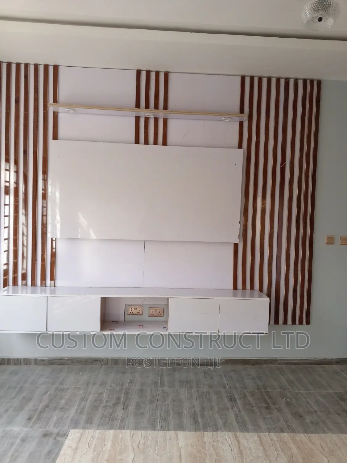 Custom TV Console