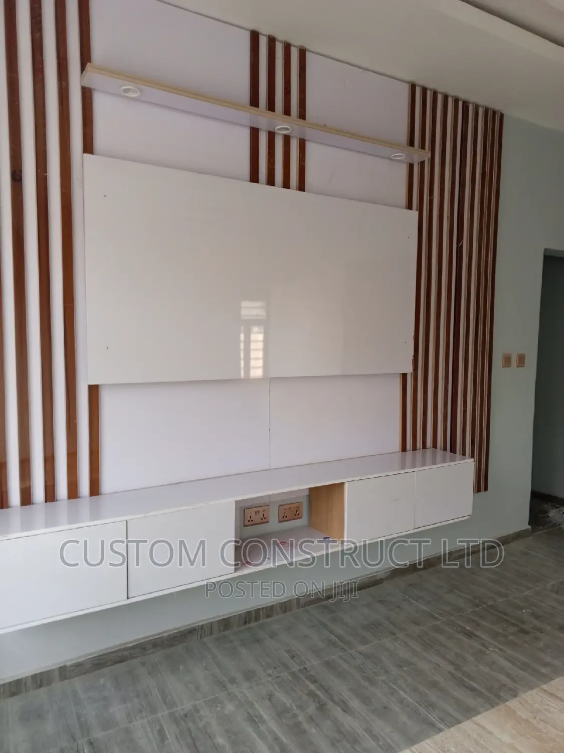 Custom TV Console