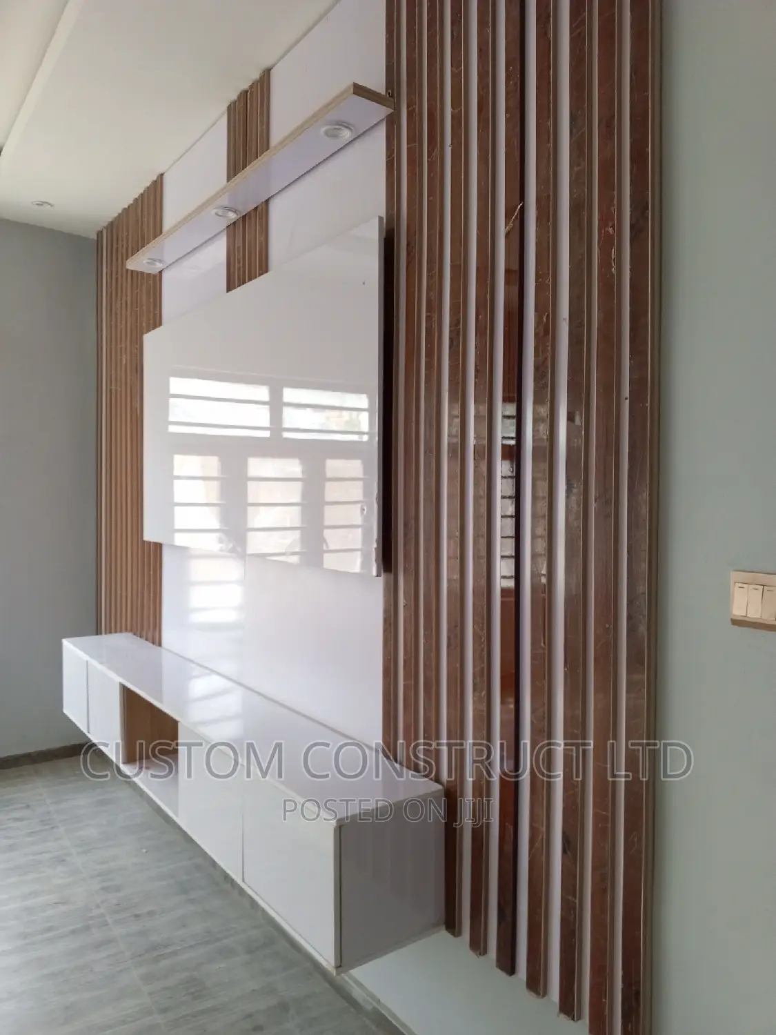 Custom TV Console