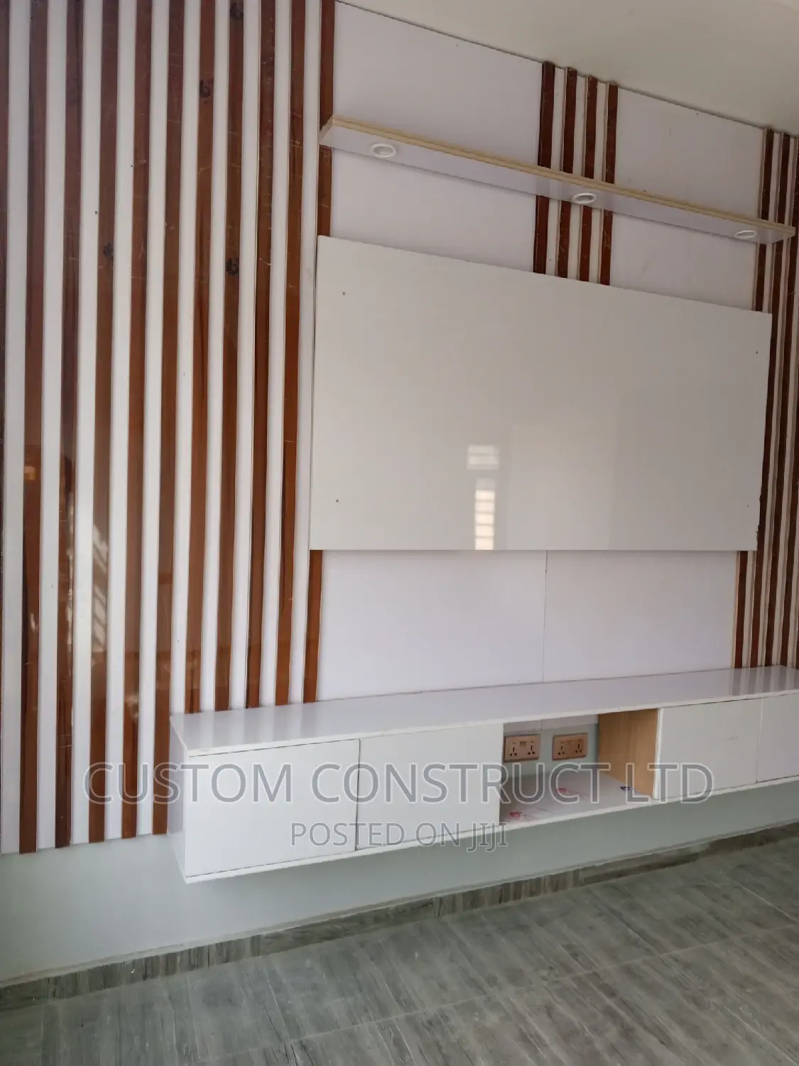 Custom TV Console
