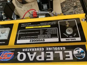 Elepaq Sv6800e2 4.5kva Automatic Generator