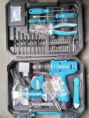 81 PCS Tools Set and Cordless Drill 12v