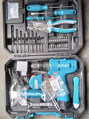 81 PCS Tools Set and Cordless Drill 12v