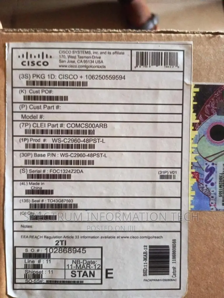 Cisco Ws-C3750x-48t-S