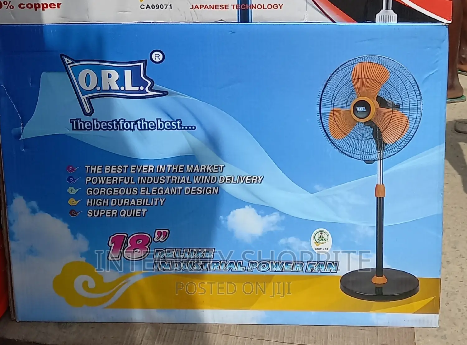 ORL Standing Fan 18 Inches Original in Lagos Island (Eko) Home