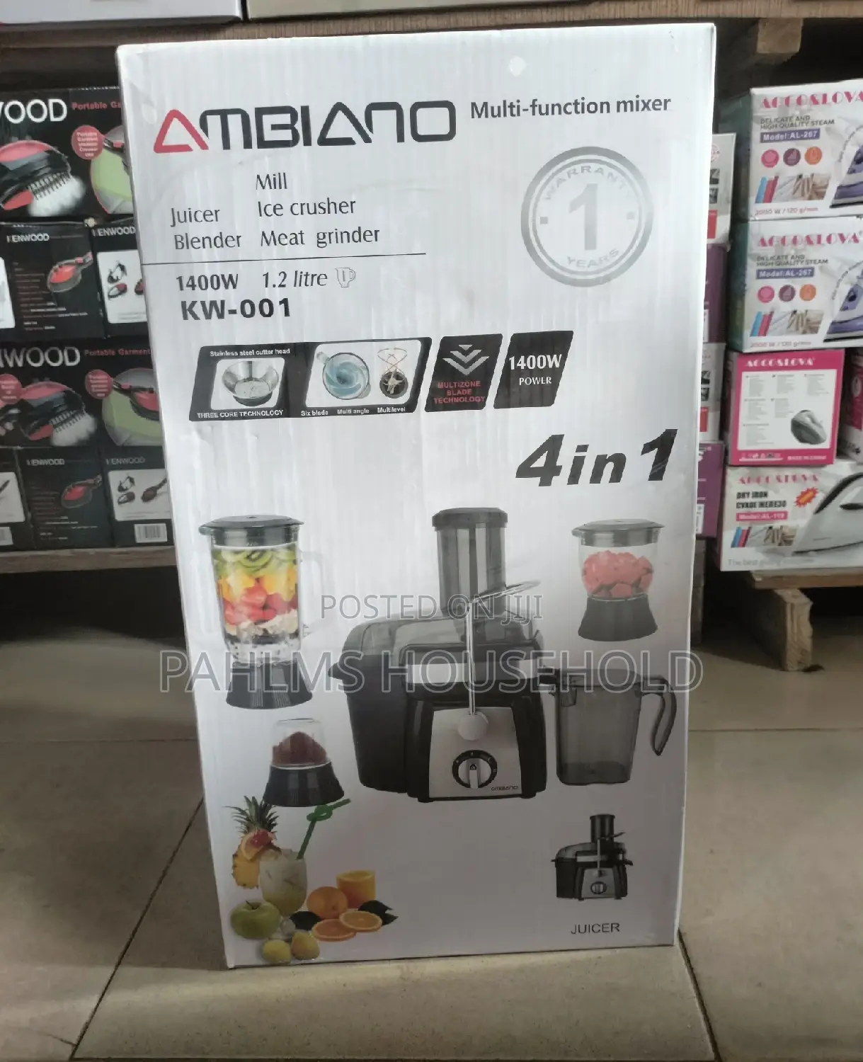 Ambiano 4-in-1 Juice Extractor
