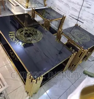 Imported Executive Centre Table With Side Table