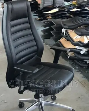 Imported Executive Ergonomic Office Chair With Quality Leat