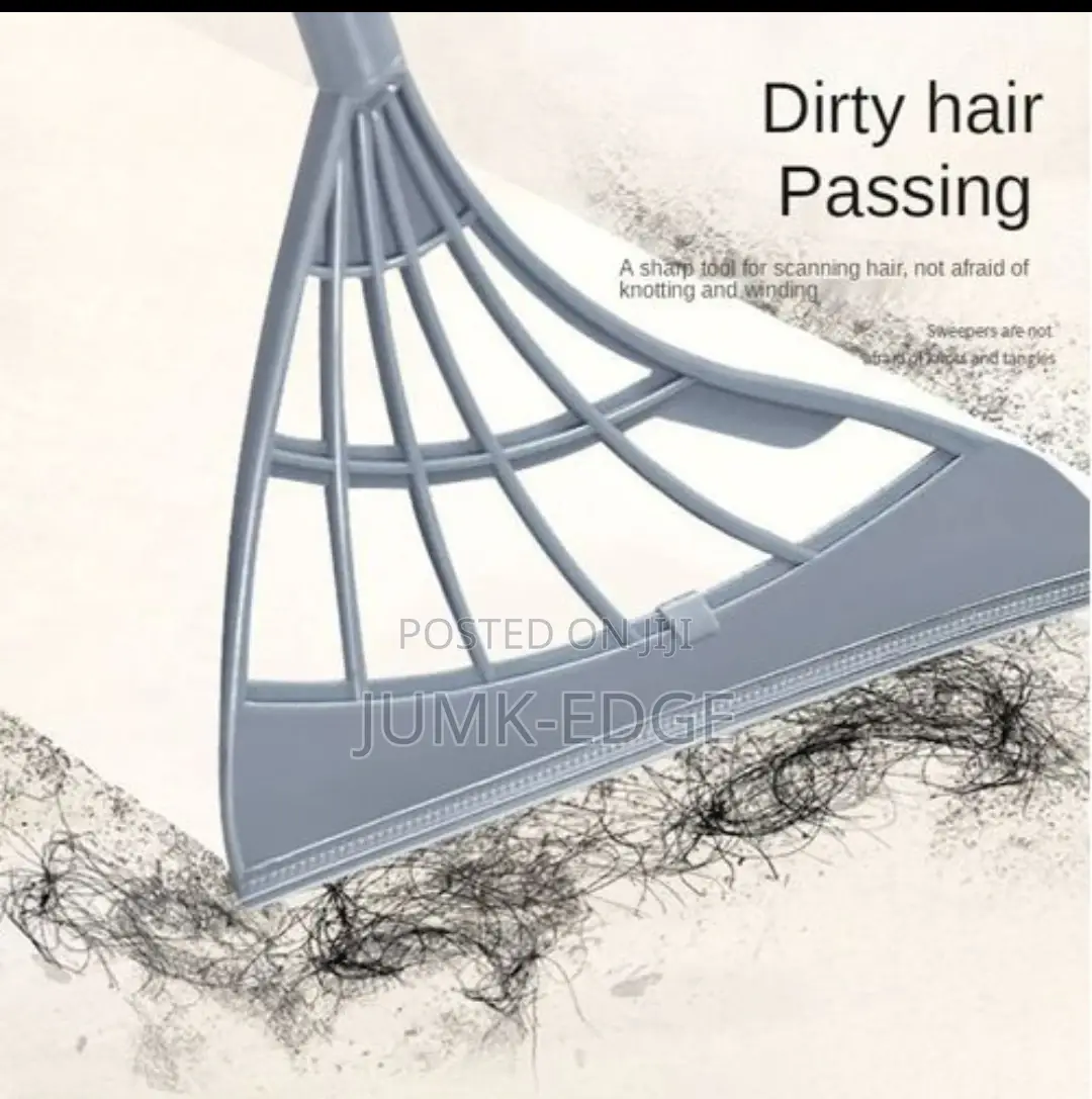 Rubber Broom Hand Push Sweeper