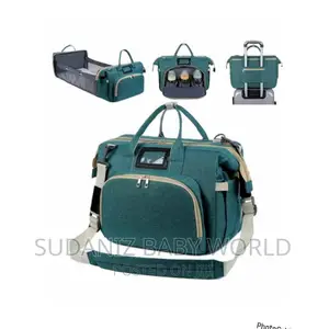 Diaper Bag With Traveling Bed