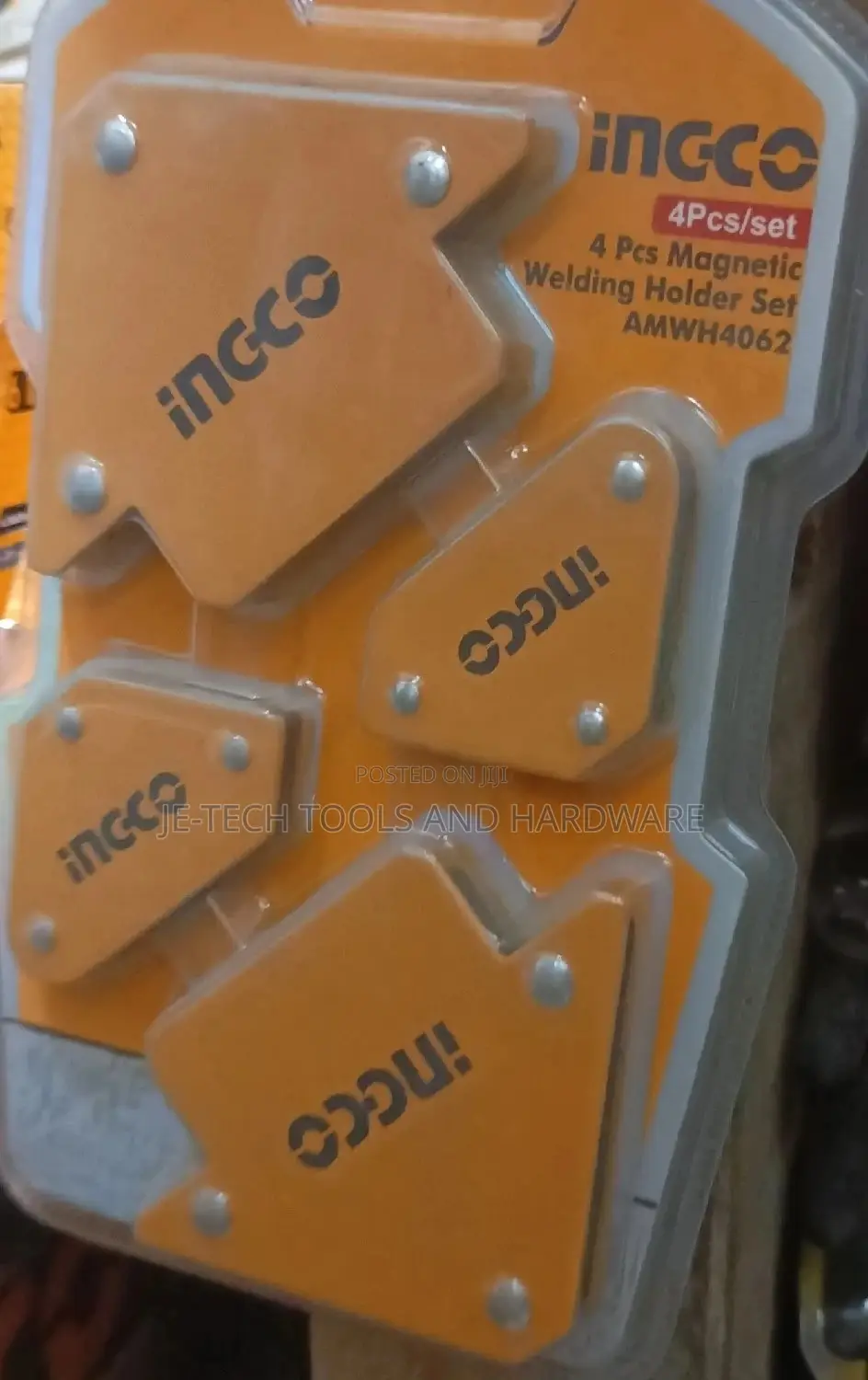 Ingco 4pcs Mini Magnetic Welding Holder Set
