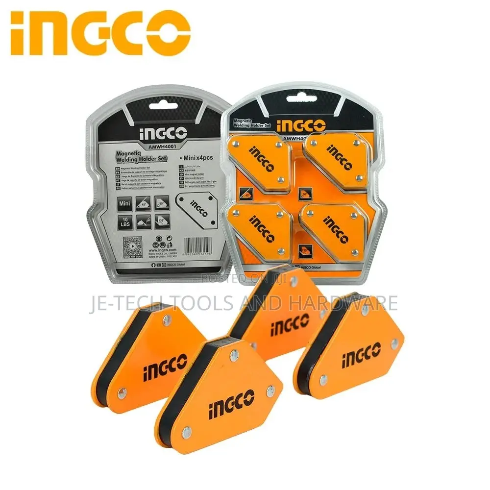 Ingco 4pcs Mini Magnetic Welding Holder Set