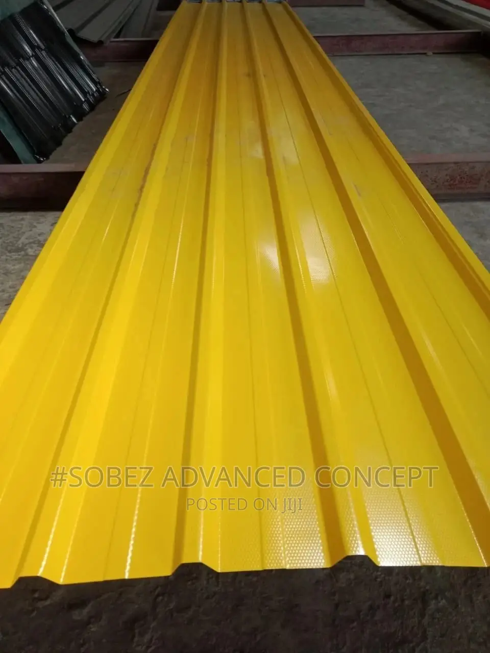 Royal Yellow Long Span Aluminum Roofing Sheet