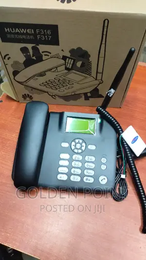 Huawei F316 Land-Line Table Phone With 3g/4g GSM Sim Slot